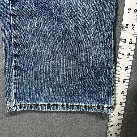 Wrangler As Real As Bootcut Jeans Womens 6 Blue faded Denim Farm Country 1493 - Picture 6 of 10